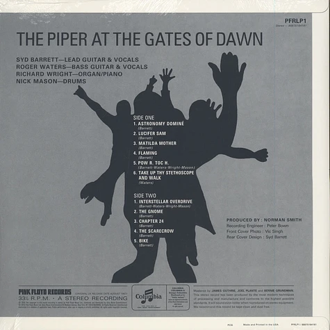 Pink Floyd - Piper At The Gates Of Dawn