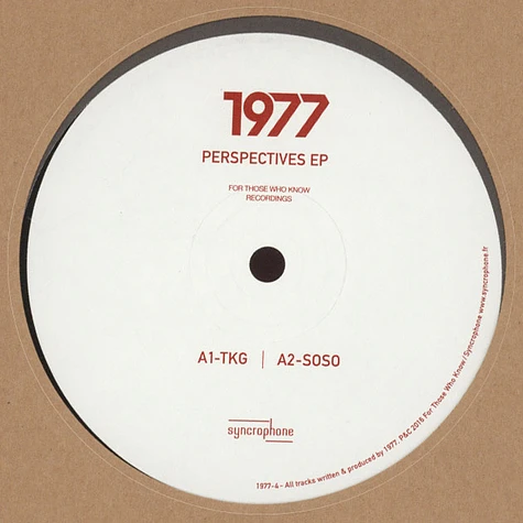 1977 - Perspectives EP
