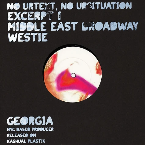 Georgia - No Urtext, No Ursituation