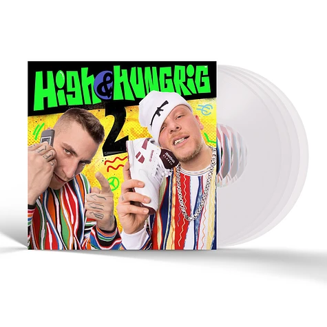 Gzuz & Bonez MC - High & Hungrig 2 HHV Exclusive Clear Vinyl Edition