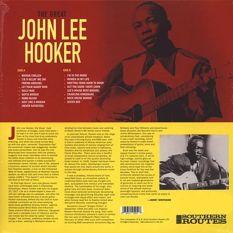 John Lee Hooker - The Great