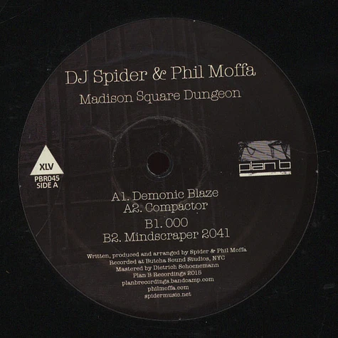 DJ Spider / Phil Moffa - Madison Square Dungeon