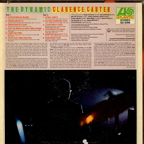 Clarence Carter - The Dynamic Clarence Carter