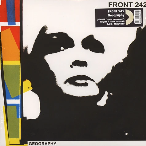 Front 242 - Geography Clear Vinyl Edition