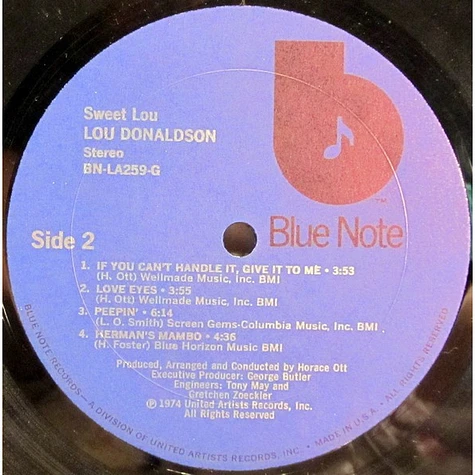 Lou Donaldson - Sweet Lou