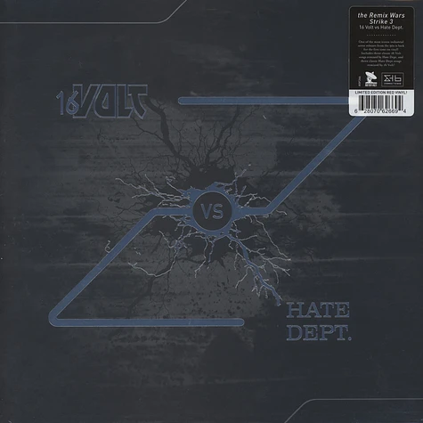 16 Volt Vs. Hate Dept. - Remix Wars Volume 3 Red Vinyl Edition