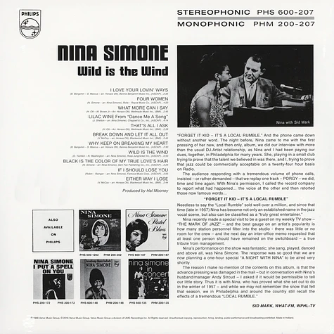 Nina Simone - Wild Is The Wind