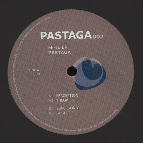 Pastaga - Effie EP