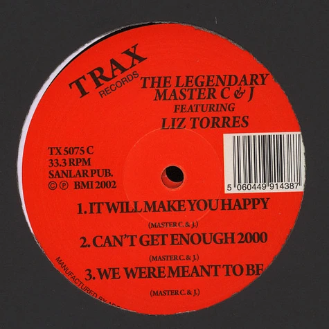 Master C & J - The Legendary Master C & J Feat. Liz Torres