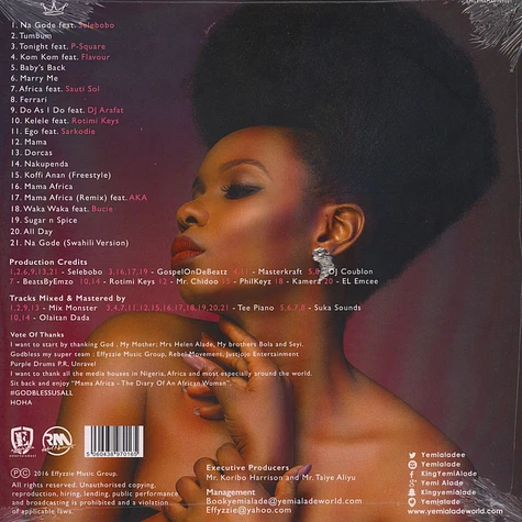 Yemi Alade - Mama Africa (The Diary Of An African Woman)