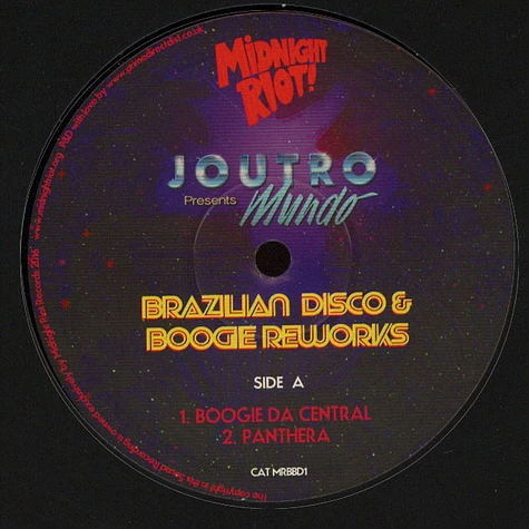 Joutro Mundo - Brazilian Boogie & Disco Volume 1