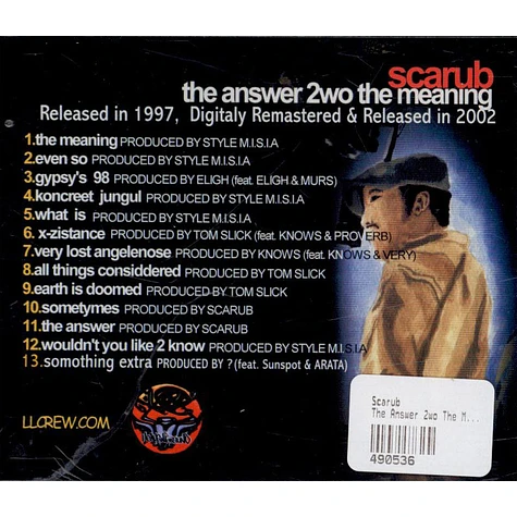 Scarub - The Answer 2wo The Meaning