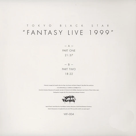 Tokyo Black Star - Fantasy Live 1999