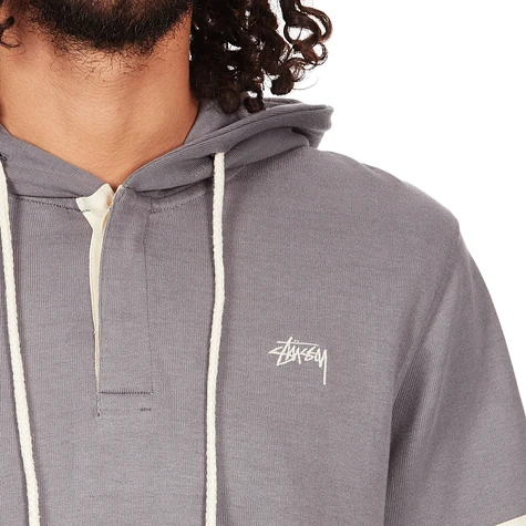Stüssy - Hooded Rugby Sweater