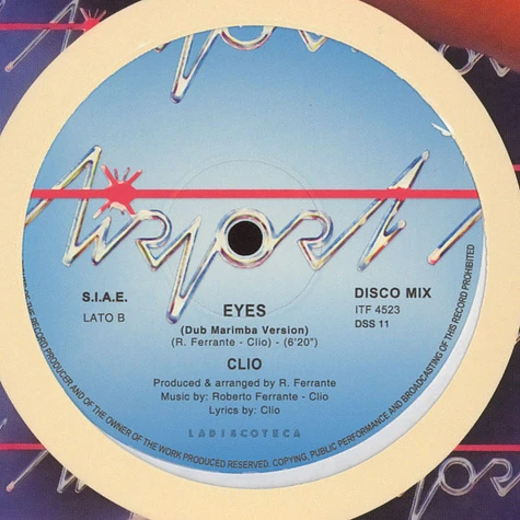 Clio - Eyes Black Vinyl Edition