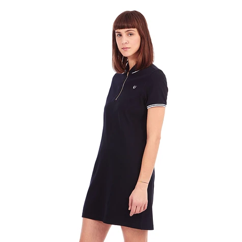 Fred Perry - Zip Neck Pique Dress