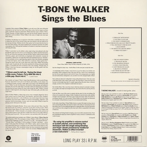 T-Bone Walker - Sings The Blues