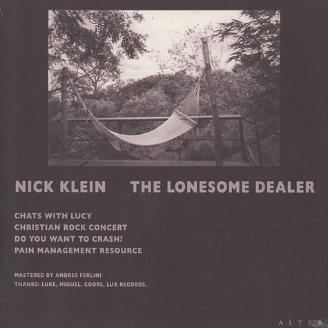 Nick Klein - The Lonesome Dealer
