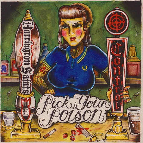 Control / Harrington Saints - Pick Your Poison Green Vinyl Edition