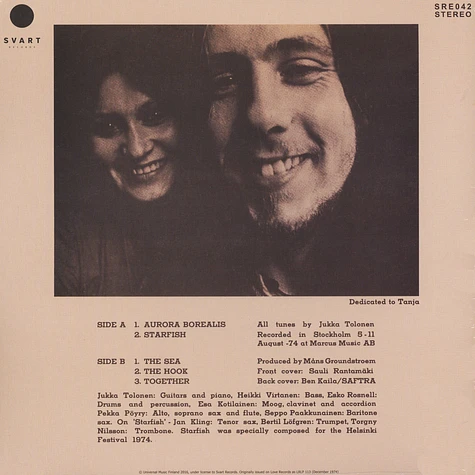 Jukka Tolonen - The Hook Transparent Green Vinyl Edition