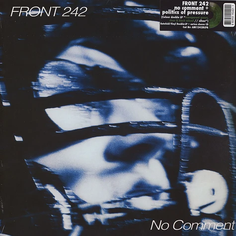 Front 242 - No Comment / Politics Of Pressure Green / Black Vinyl Edition