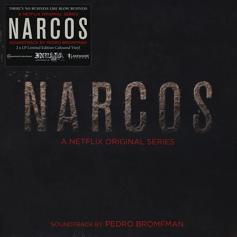 Pedro Bromfman - Narcos - Original Soundtrack Red Black Vinyl Edition