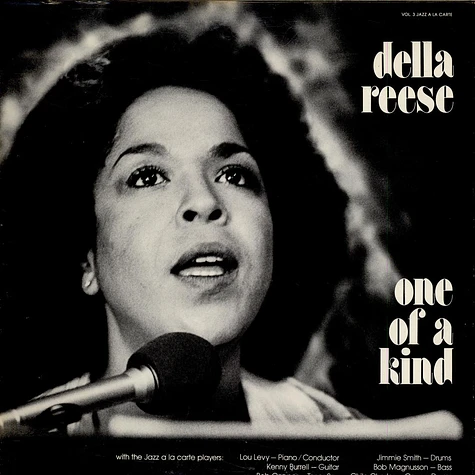 Della Reese With The Jazz A La Carte Players - One Of A Kind