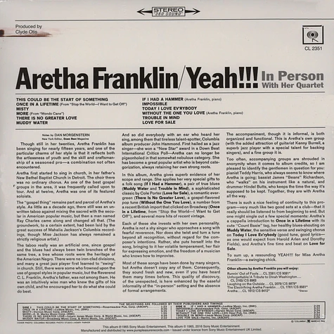 Aretha Franklin - Yeah!