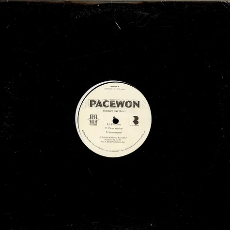 Pacewon - I Declare War (Live)