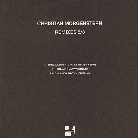 Christian Morgenstern - Remixes 5/8
