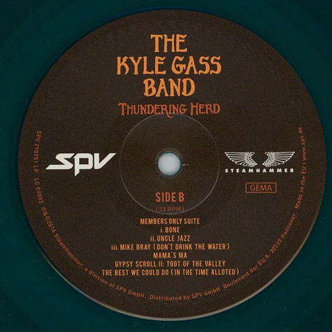 The Kyle Gass Band - Thundering Herd