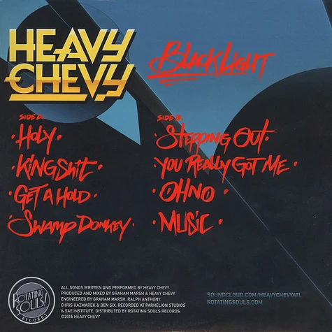 Heavy Chevy - Black Light EP