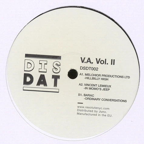 V.A. - Disdat Volume 2