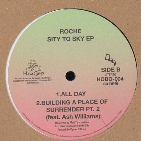 Roche - Sity To Sky EP