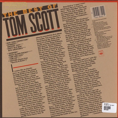 Tom Scott - The Best Of Tom Scott