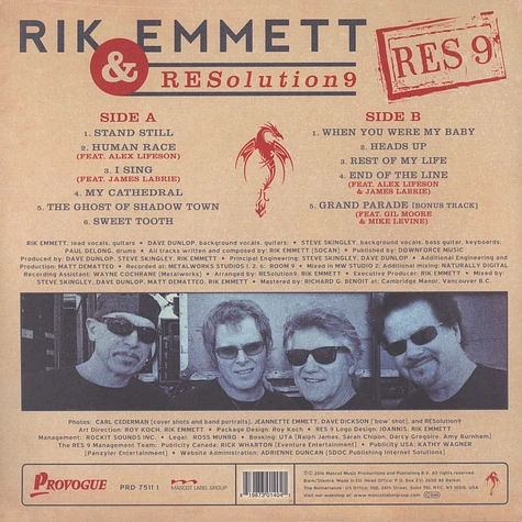 Rik Emmett & RESolution 9 - RES9