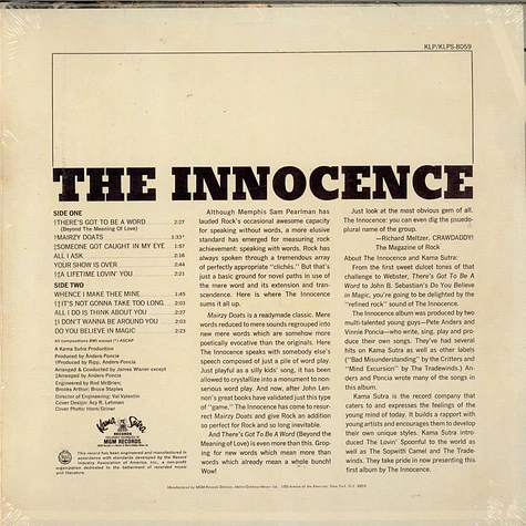 The Innocence - The Innocence