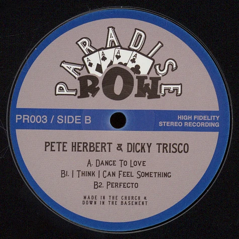 Pete Herbert & Dicky Trisco - Paradise Row Volume 3