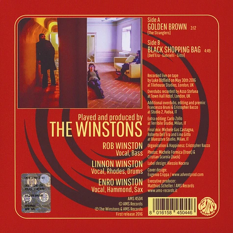 The Winstons - Golden Brown / Black Shopping Bag