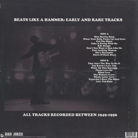 B.B. King - Beats Like A Hammer: Early And Rare Tracks