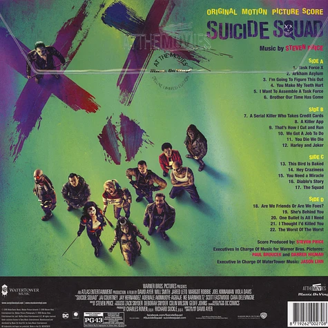 Steven Price - OST Suicide Squad Black Vinyl Edition
