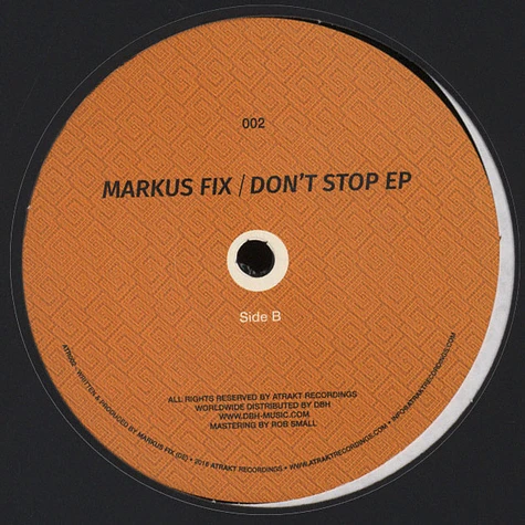 Markus Fix - Don't Stop EP