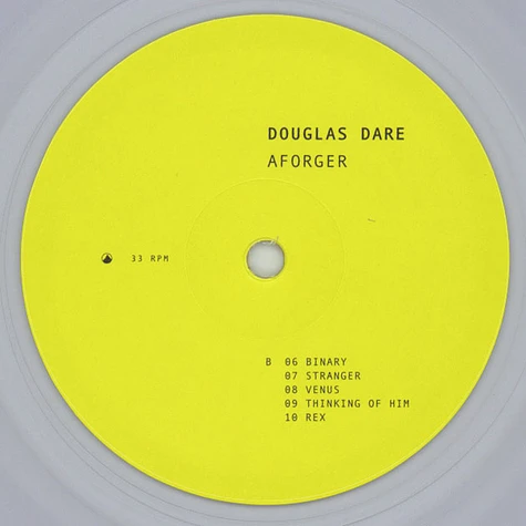 Douglas Dare - Aforger Clear Vinyl Edition
