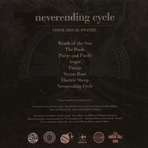 Stone House On Fire - Neverending Cycle Colored Vinyl Edition