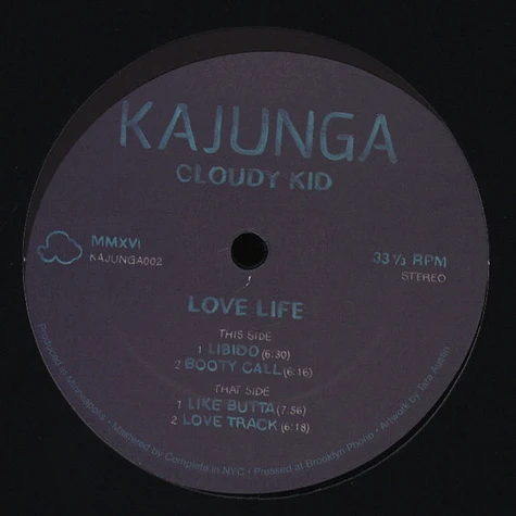 Cloudy Kid - Love Life