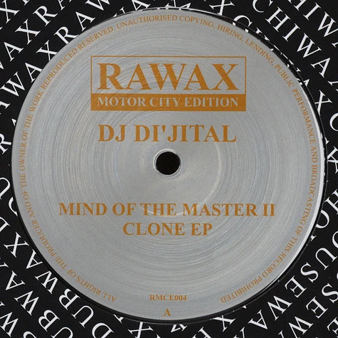 DJ Dijital - Mind Of The Master II Clone EP