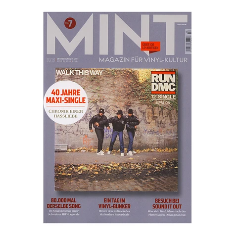 Mint - Das Magazin Für Vinylkultur - Ausgabe 7 - Oktober 2016