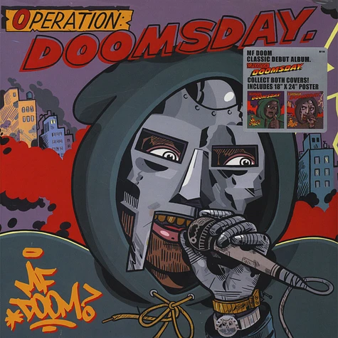 MF DOOM - Operation: Doomsday Metal Face Cover Edition