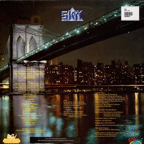 Skyy - Skyy Line