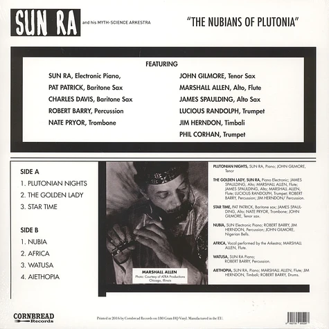 Sun Ra - Nubians Of Plutonia